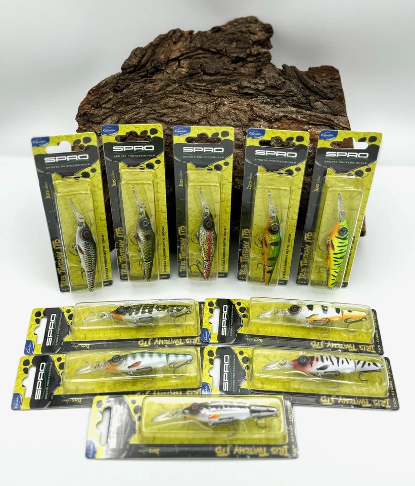 Spro Iris Twitchy 75 JTD 7,5cm 8,5g Suspending 5 Farben Twitchbait Wobbler NEW - Bild 1 von 1