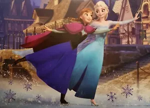 POSTER 11x16 principessa disney Anna Elsa congelata - Foto 1 di 1