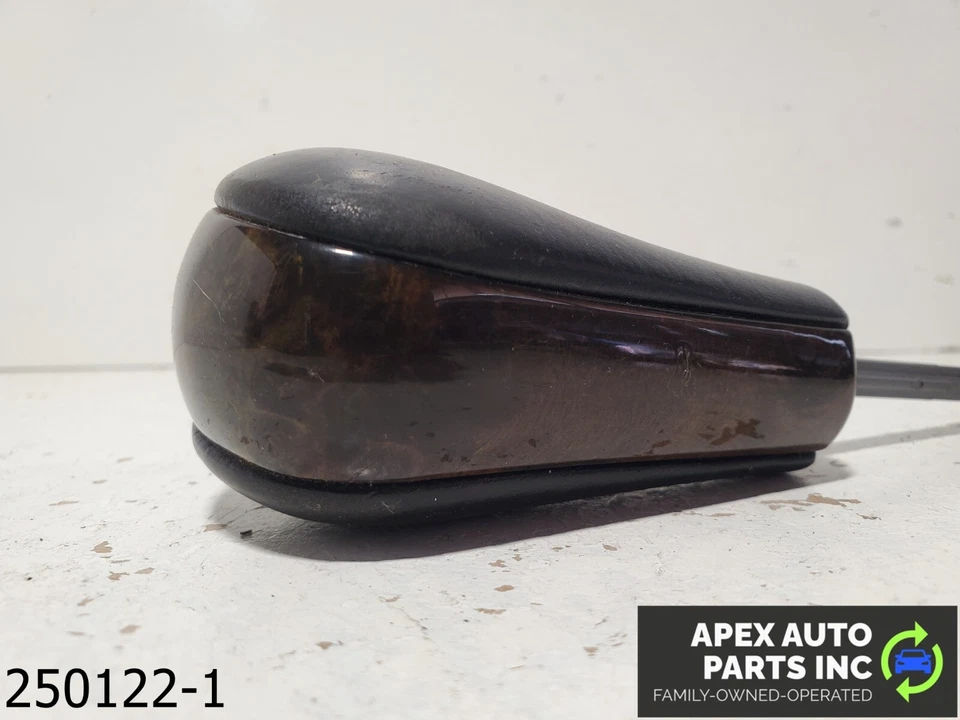 OEM 2004-2006 BMW X5 4,4 L selector de marchas automático perilla de cambio cuero completo Foto 1 de 4