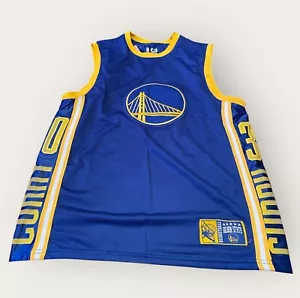 Golden State Warriors Jersey Men’s Large Blue Curry #30 NBA Ultra Game NEW - Picture 1 of 15