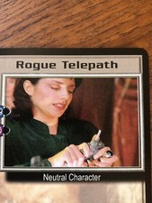 BABYLON 5 CCG PROMO CARD NEAR MINT CONDITION RARE ROGUE TELEPATH NEVER PLAYED