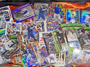 Lote de (10) insertos aleatorios del equipo de los Cachorros de Chicago de leyendas de novatos - Imagen 1 de 5