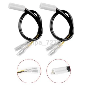 2X Turn Signal Wiring Adapter Plug Connector For Yamaha YZFR6 YZFR1 R3 FZ6R R6S - Picture 1 of 6