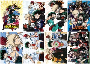 My Boku no hero academia Polipropileno A3 8 piezas Pósters Pared PPP002 - Imagen 1 de 4