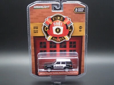 2022 GREENLIGHT 2000 JEEP CHEROKEE SCOTTDALE PENNSYLVANIA FIRE & RESCUE 2 - Image 1 of 4