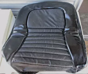 OEM! 1967 Corvette Seat Cover! Black! Driver Side or Left Side Upper Back 67 - Bild 1 von 16