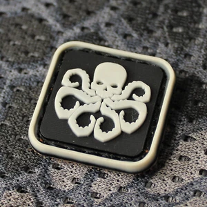 Mini PVC Aufnäher Klett Patch Abzeichen Shield Kraken Aufnäher Marvel Agents - Bild 1 von 2