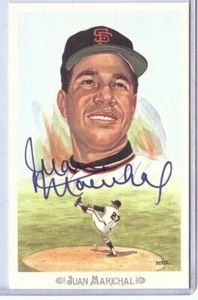 Juan Marichal Signed Autographed 1989 Perez-Steele Postcard SF Giants PSA F44743 - Picture 1 of 2