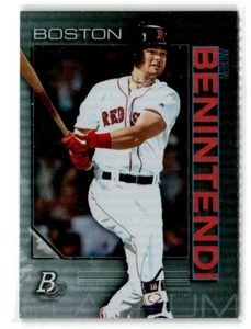 Andrew Benintendi Boston Red Sox 2020 Bowman Platinum #35 - Picture 1 of 2