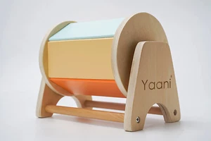 Montessori Spinning Drum, Baby Toys 6-12 Months, Montessori Toys for 1 Year Old, - Picture 1 of 8