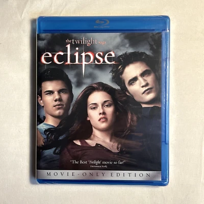The Twilight Saga: Eclipse Blu-ray, Vampires Werewolves Romance Sealed 2010 Foto 1 de 4