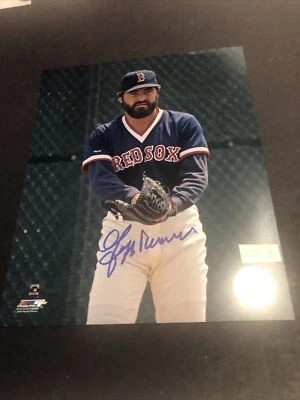 Foto firmada 8x10 autografiada por Jeff Reardon de los Medias Rojas JR-3 Foto 1 de 2