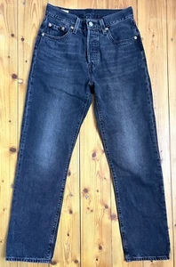 Original 501 Premium Levi's Levis Jeans W25 L28 High Waist dunkelgrau NEU! - Bild 1 von 9