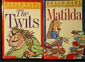 Lot of 2 Scholastic Roald Dahl TPB The Twits & Matilda - Picture 1 of 2