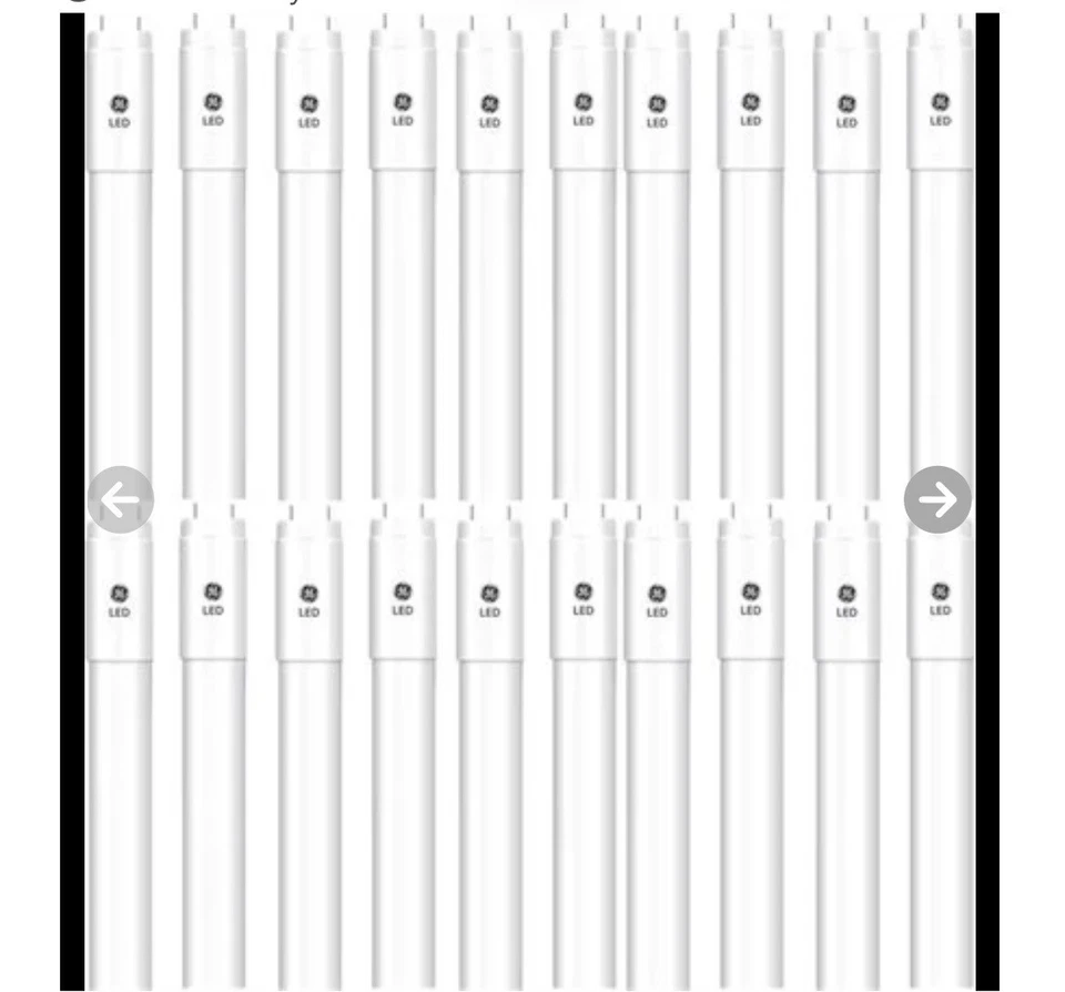 CASE GE 36408 LED T8LED Bulb. 24", 20/case - Image 1 of 2