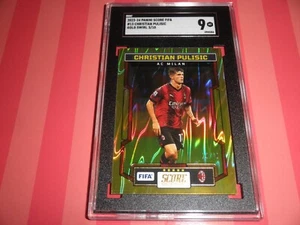 2023-24 Panini Score Christian Pulisic GOLD Swirl RARE Ltd #'d 3/10 SGC 9 - Bild 1 von 2