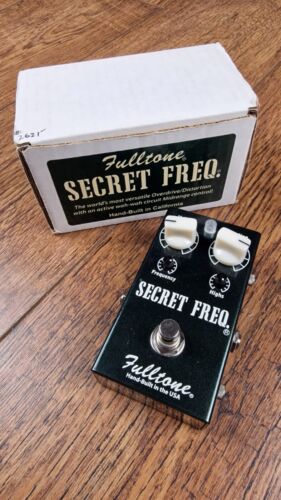FULLTONE SECRET FREQ OVERDRIVE GUITAR PEDAL ⭐GREAT CONDITION - FAST POST ⭐