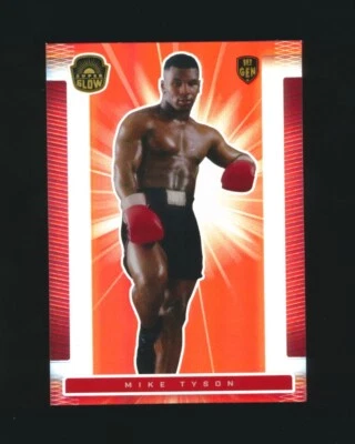 2021 Super Products "Super Glow 1st Gen" (RED Parallel) -#2 MIKE TYSON (Boxing) - Image 1 of 2