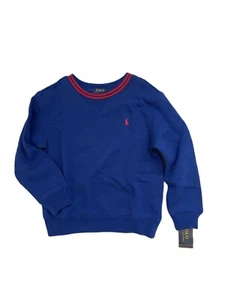 NWT Polo Ralph Lauren Boys Sweatshirts, Size 5, Blue - Picture 1 of 1