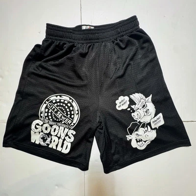 Pantalones Cortos Toy Snob Badger Goon’s World Wayne’s World Cult Clásico Y2K Retro Foto 1 de 4