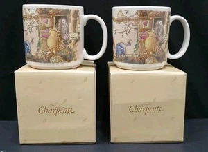 Walt Disney Co. Classic Winnie The Pooh "Be My Valentine" Mugs - Set Of 2 In Box - Picture 1 of 8
