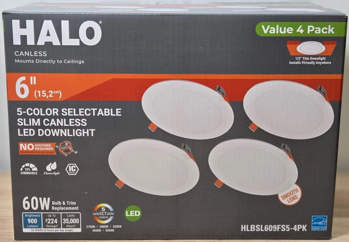 Kit De Focos Empotrados Gu10, 15 Unidades, Con Lámpara Ecológica, 6 W Color Stella Blanco