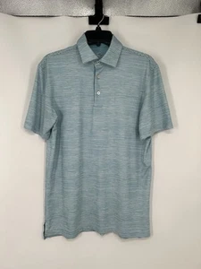 Southern Tide Kurzarm gestreiftes Poloshirt Polyester Performance Stretch Smal - Bild 1 von 7