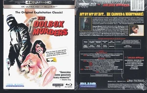 The Toolbox Murders (4K UHD/Blu-ray) 1978 Horror - with Slipcover - New & Sealed - Picture 1 of 1