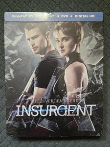 *DAMAGED* Insurgent (Divergent Series) 3d +2d Bluray + DVD + Digital Steelbook - Picture 1 of 3