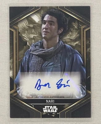2023 Topps Star Wars Obi-Wan Kenobi Benny Safdie as Nari Auto Autograph card - Image 1 of 2