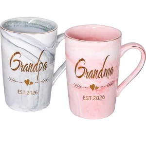 Tazas Abuela y Abuelo EST 2026 - Nuevo Anuncio Abuelo Primera Vez P... - Imagen 1 de 2