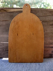 Antico tagliere pane LG legno di pino pietra tombale superficie originale - Foto 1 di 10