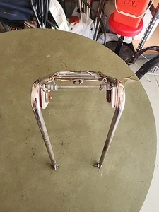 PUCH MOPED MAXI N RIDGID E-50 CHROME REAR LUGGAGE RACK+ REFLECTORS VHTF L$$K - Foto 1 di 23