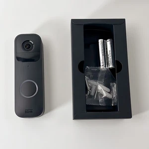 Timbre de video inteligente Blink con cable/inalámbrico audio bidireccional cámara HD video y Alexa - Imagen 1 de 5