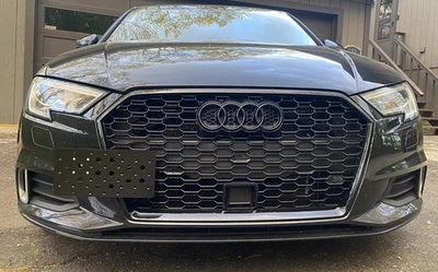 Bumper Tow Hook License Plate Tag Mount Bracket for AUDI A3 S3 RS3 2014-2020 New - Image 1 of 4