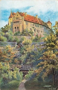 AK Nürnberg (90402),Burg von Western, gelaufen 14.09.1932 - Picture 1 of 2