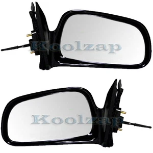 For 99-03 Galant Rear View Door Mirror Manual w/Remote Lever Non-Fold PAIR SET - Imagen 1 de 7