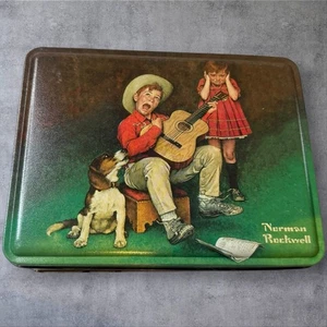 Norman Rockwell 2004 Sammler Keksdose "The Music Man" - Vintage Deko - Bild 1 von 7