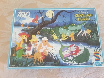 Bernard et Bianca, Bianca E Bernie. Puzzle 100 pezzi. Disney. Vintage - Immagine 1 di 4
