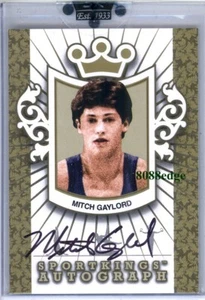 2010 SPORTKINGS AUTO GOLD #A-MG1: MITCH GAYLORD/10 AUTOGRAPH OLYMPIC CHAMPION - Picture 1 of 1