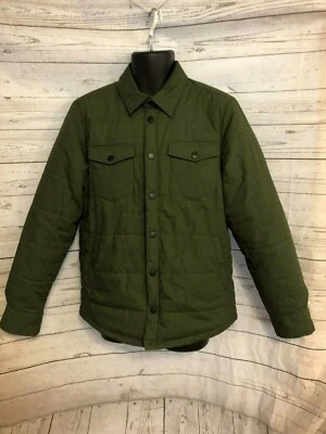 Chaqueta Five Four Para Hombre Frontal a Presión Cuello Plano Manga Larga Caqui Talla M Mediana Foto 1 de 4