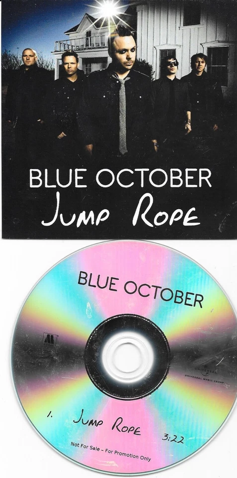 BLUE OCTOBER - jump rope  (Promo, 1 track, 2009) [Maxi-CD] - Bild 1 von 1