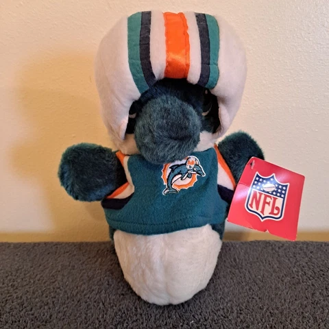 MIAMI DOLPHINS  NFL CLOTH HELMET STUFFED DOLPHIN Cover