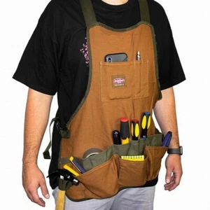 Bucket Boss Duckwear Superbib 18 Pocket Shop Tool Apron - Picture 1 of 3