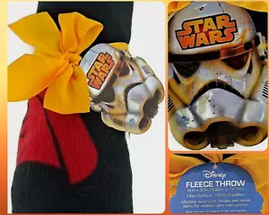 Manta STAR WARS STORMTROOPER Disney FLEECE de 40 pulgadas X 50 pulgadas. nuevo con etiqueta - Imagen 1 de 10