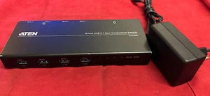 Commutateur concentrateur industriel Aten US3344I 4 ports USB 3.1 génération 1 avec garantie de 3 mois - Photo 1/3