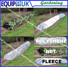 3m Plant Protector polythene/netting/fleece Garden Tunnel Cloche Mini Greenhouse