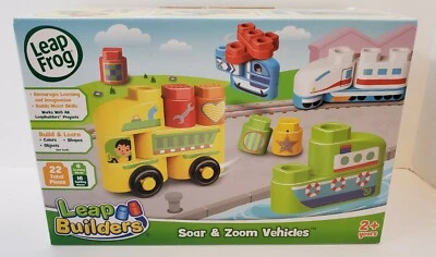 Leap Frog - Leap Builders - Soar & Zoom Vehicles - Build & Learn Set - Brand New - Image 1 of 4