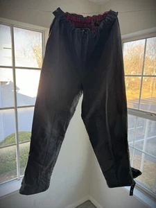 Vintage Belstaff Motorcycle Riding Pants L Large Waxed Cotton # 52501 England - Picture 1 of 6