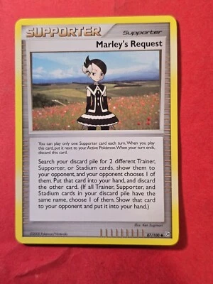 2008 Pokemon Diamond and Pearl Stormfront #87 Marley's Request, UC, NF/H, cd14 - Image 1 of 3